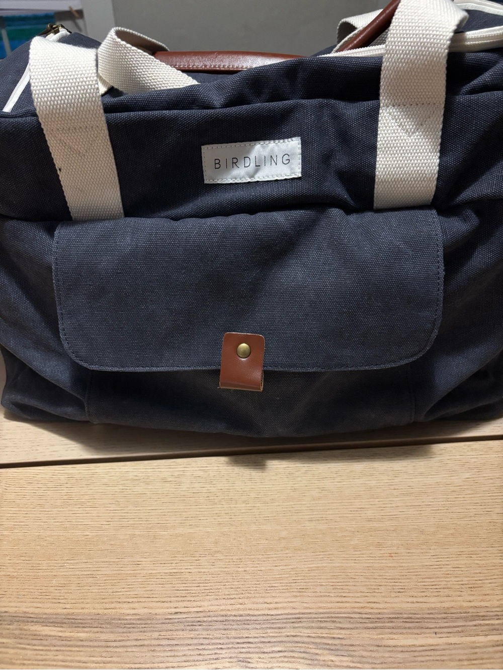 Birdling Navy Weekender bag Unisex
